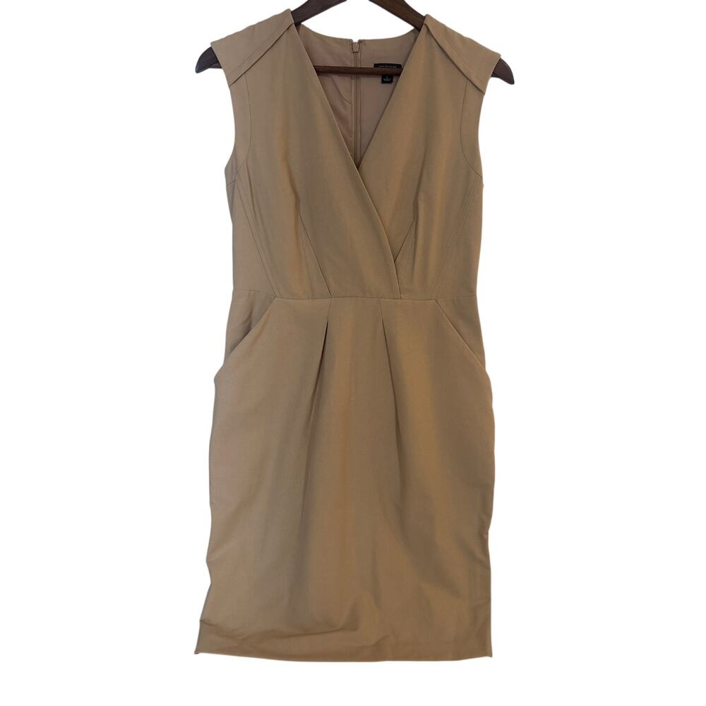 Womens Ann Taylor Tan Dress Size 2